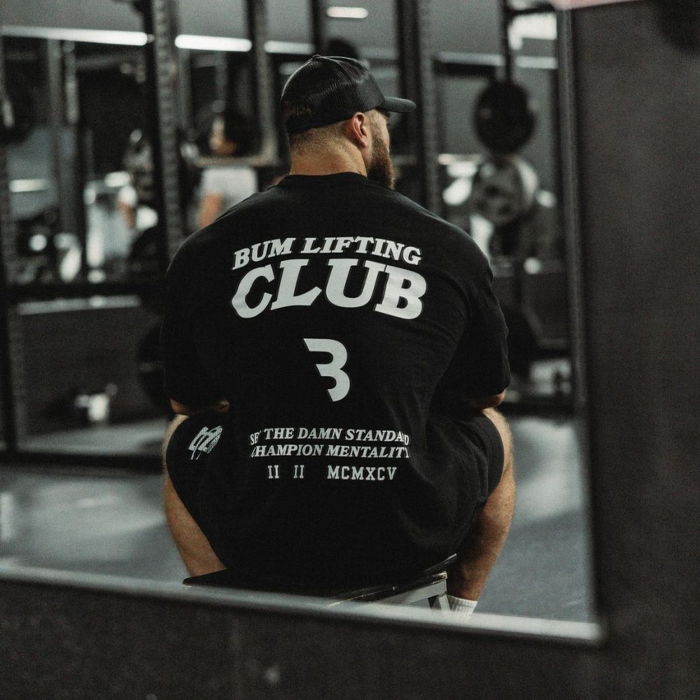 Chris Bumstead T-Shirts – Bum Lifting Club MCMXCV Classic T-shirt - Image 2