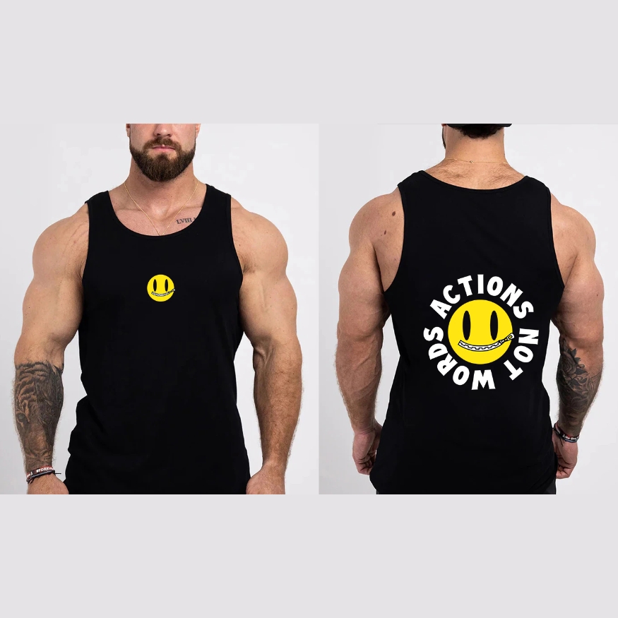 Chris Bumstead  Action Not Words Tank Top