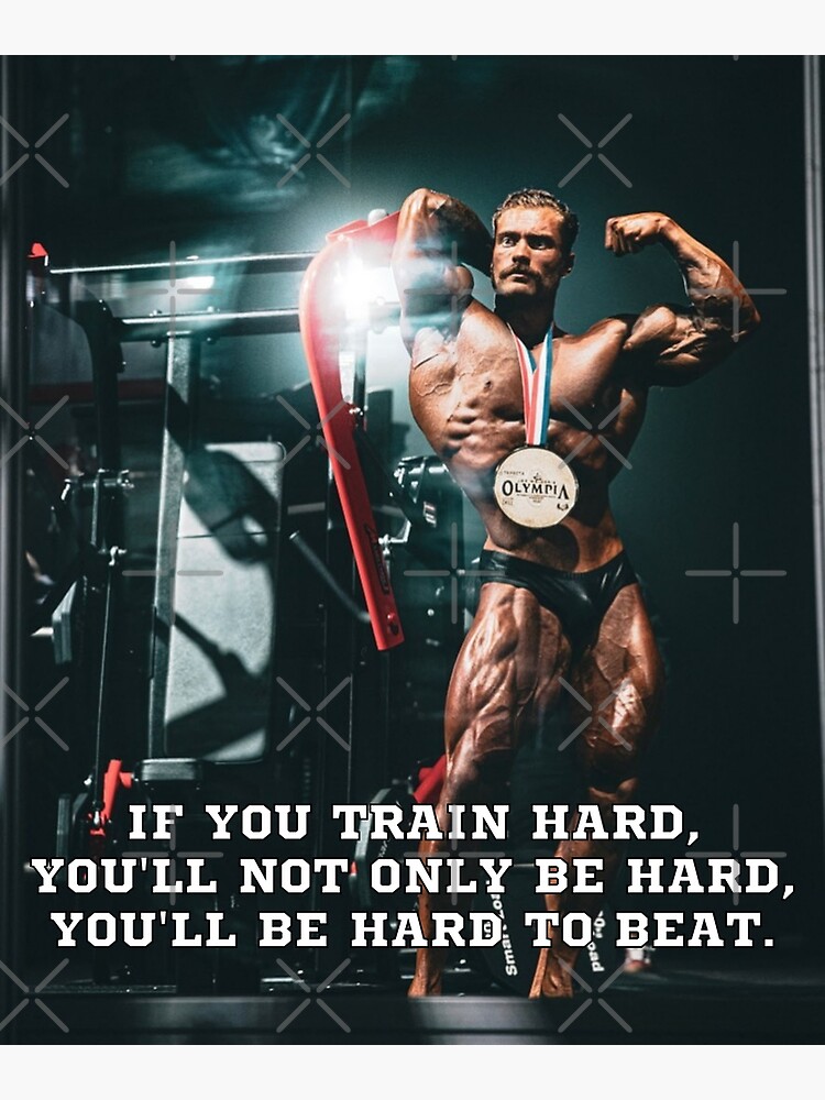 Chris Bumstead – CBUM Bodybuilding GYM motivation Poster - Image 2