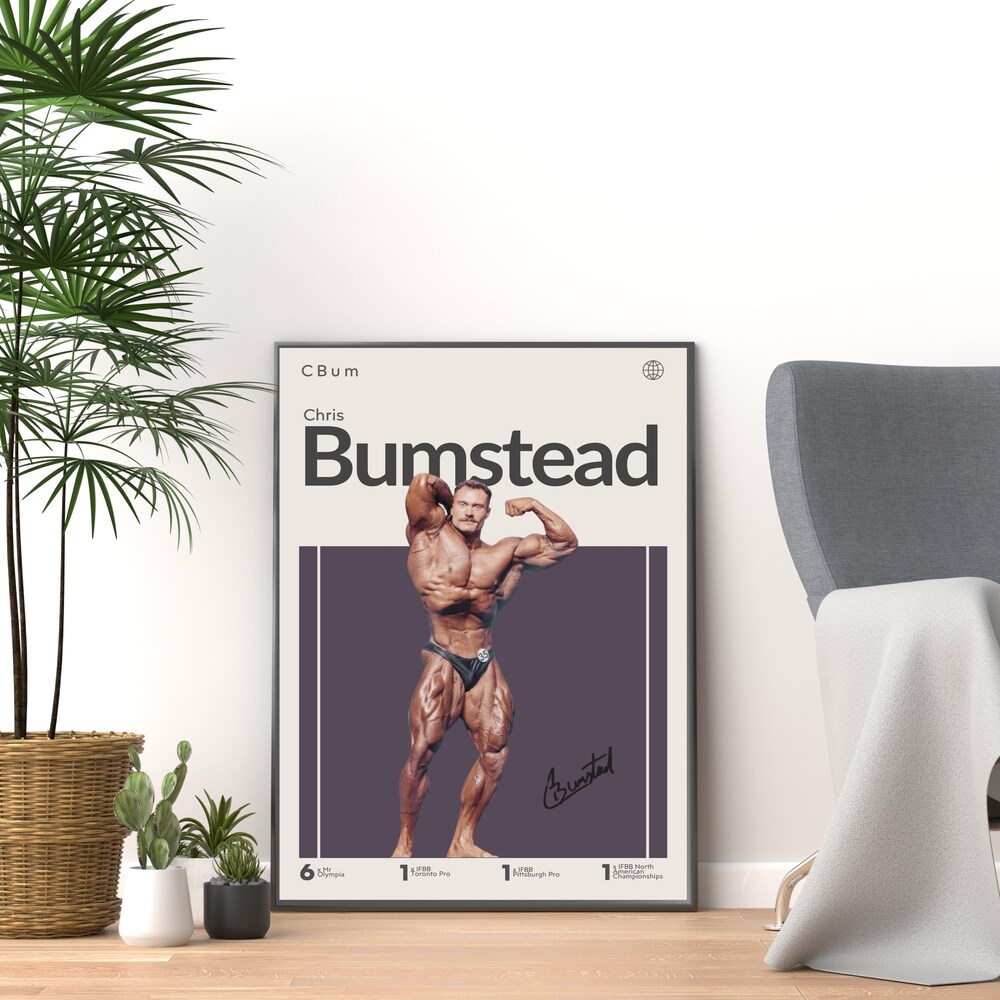 Chris Bumstead CBum Inspired Sport Wall Art - Image 4