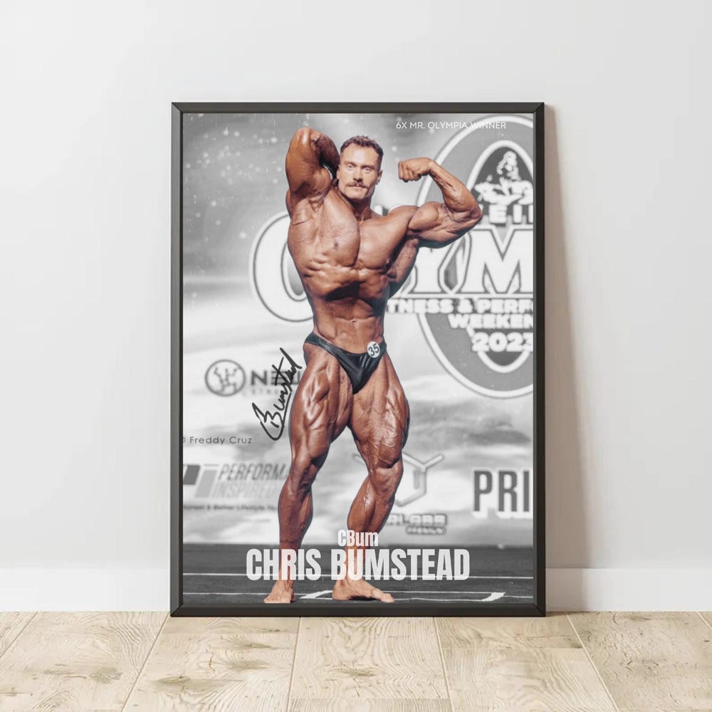 Chris Bumstead Mr Olympia Wall Art - Image 2