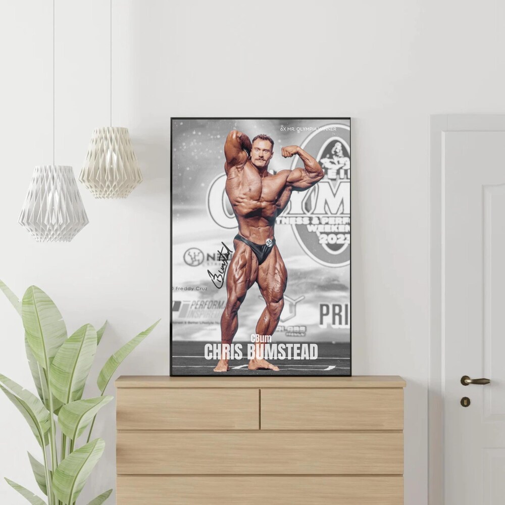 Chris Bumstead Mr Olympia Wall Art
