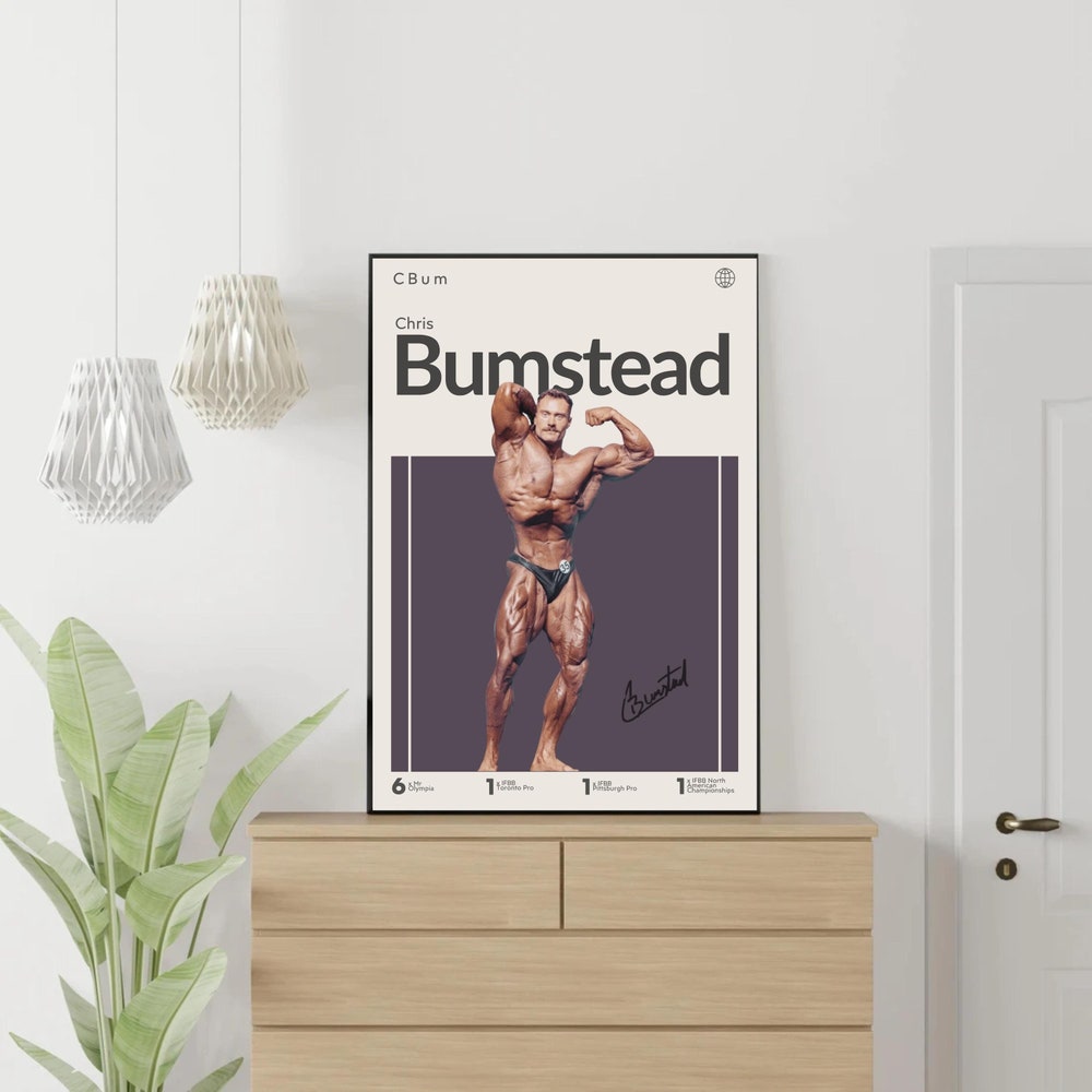 Chris Bumstead CBum Inspired Sport Wall Art