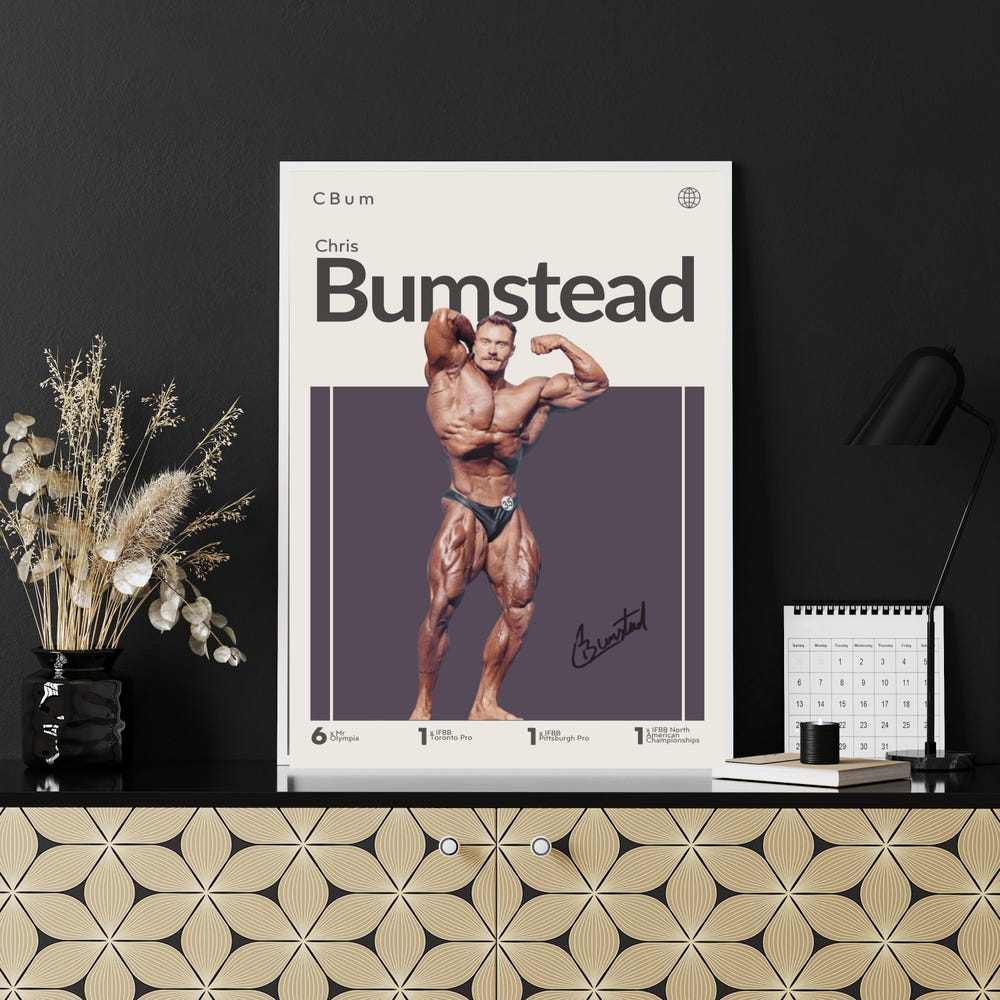 Chris Bumstead CBum Inspired Sport Wall Art - Image 2