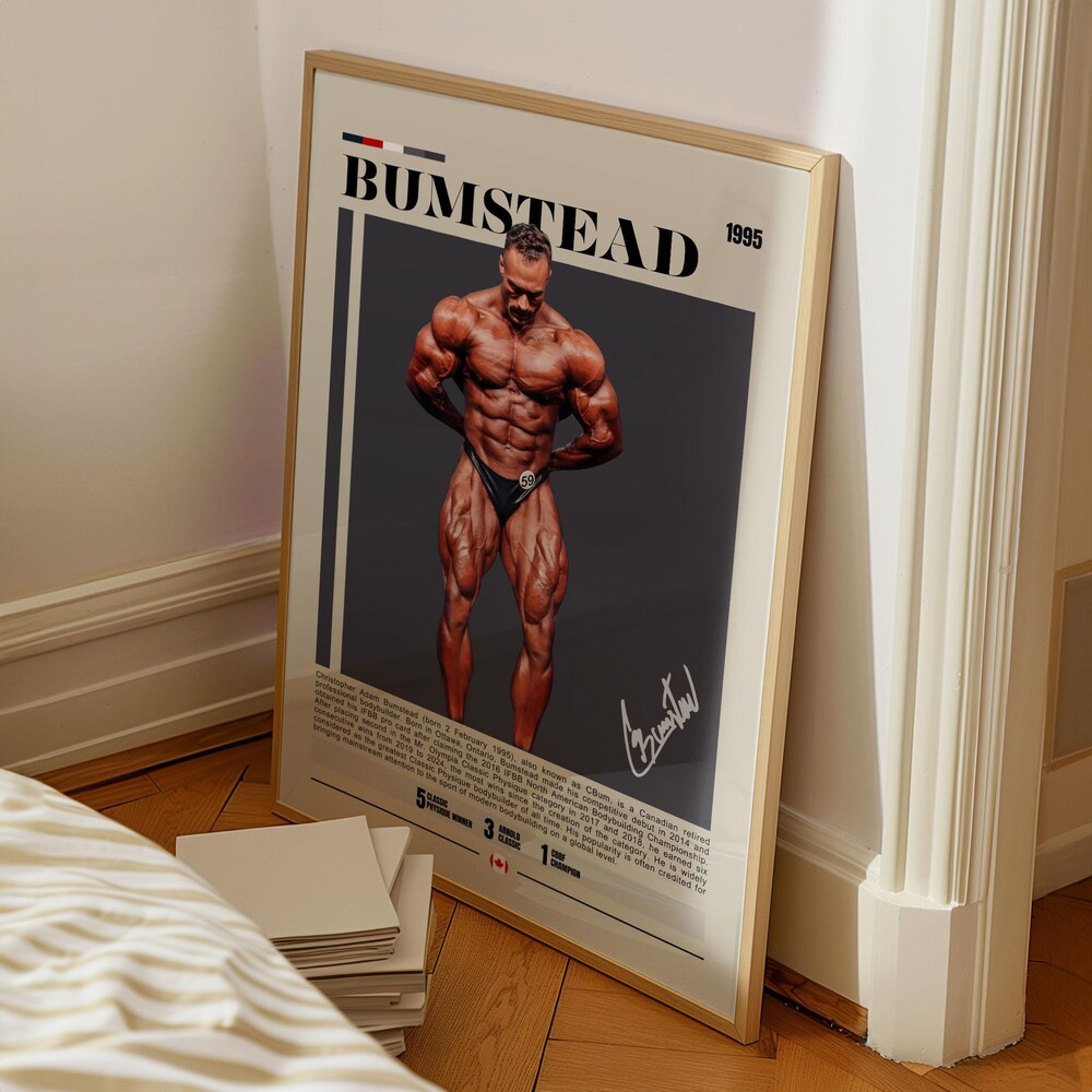 Chris Bumstead Bodybuilding Champion Wall Art - Image 3
